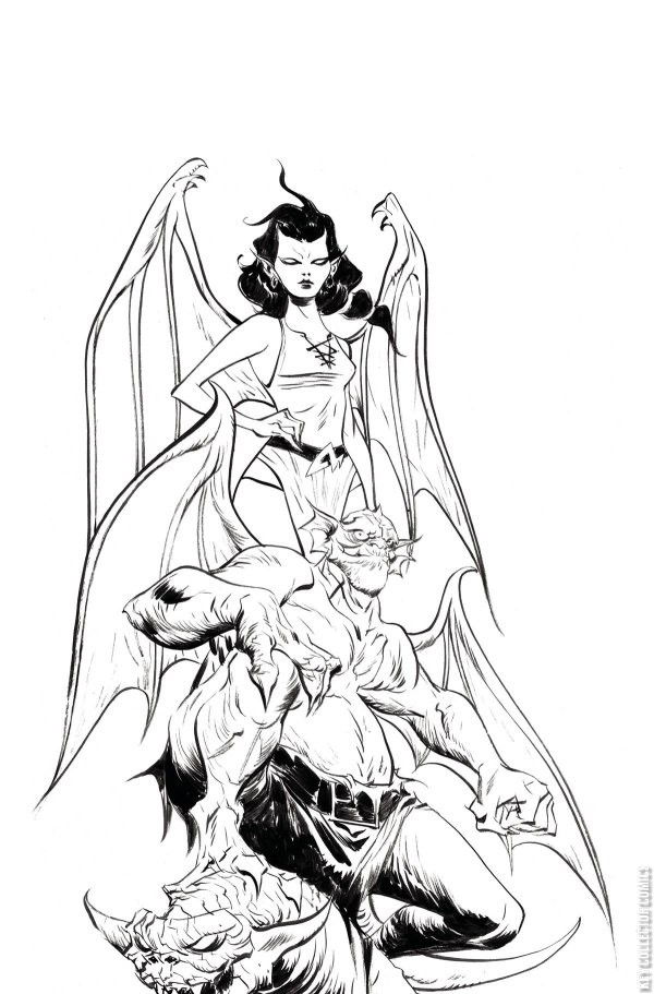 Variant Cover for Gargoyles #3
