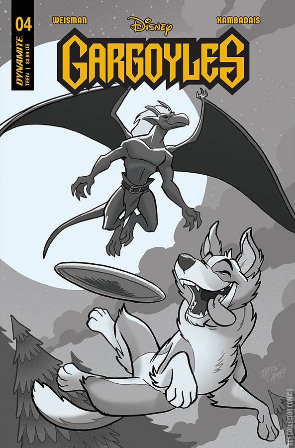 Cover art for Gargoyles #4 