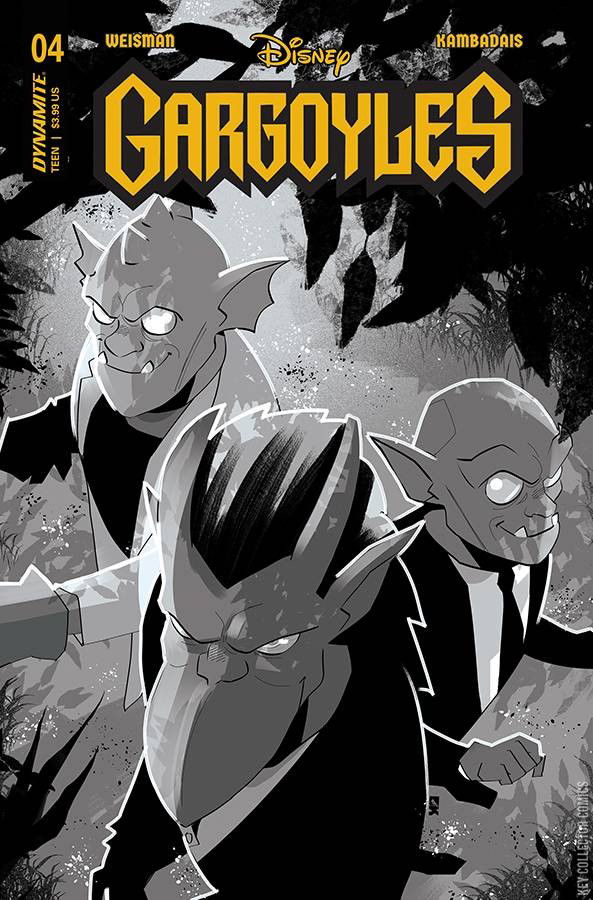 Variant Cover for Gargoyles #4