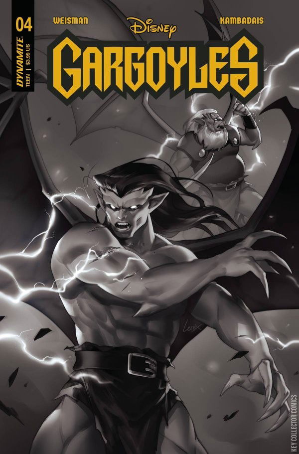 Cover art for Gargoyles #4 