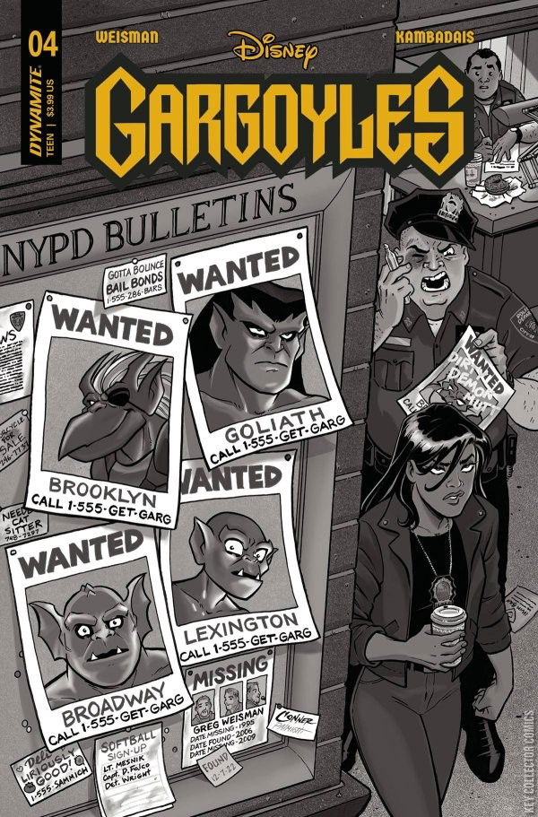 Cover art for Gargoyles #4 