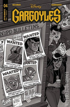Variant Cover for Gargoyles #4