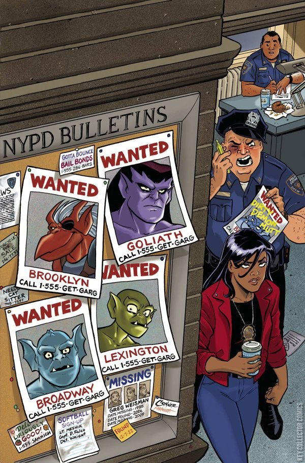 Cover art for Gargoyles #4 