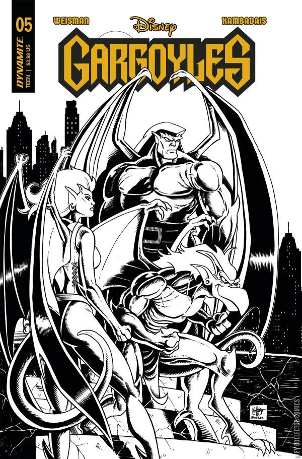 Variant Cover for Gargoyles #5