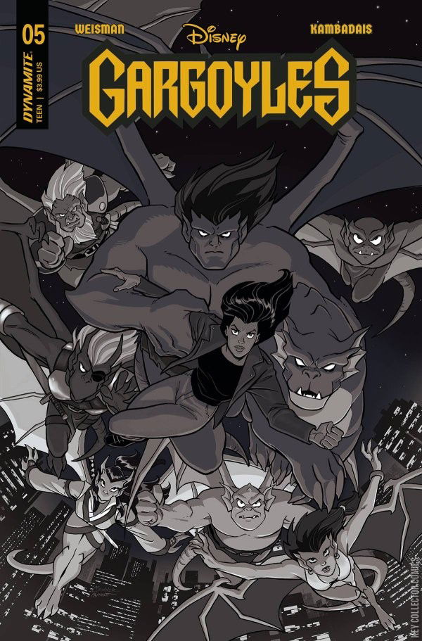 Variant Cover for Gargoyles #5