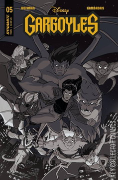 Variant Cover for Gargoyles #5