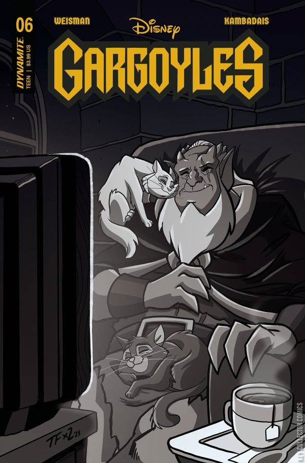 Variant Cover for Gargoyles #6