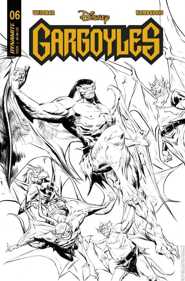 Cover art for Gargoyles #6 