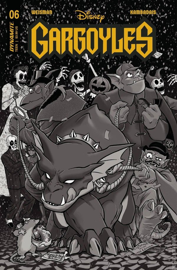 Variant Cover for Gargoyles #6