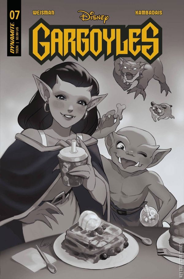 Variant Cover for Gargoyles #7