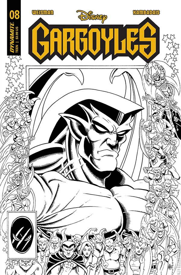 Cover art for Gargoyles #8 