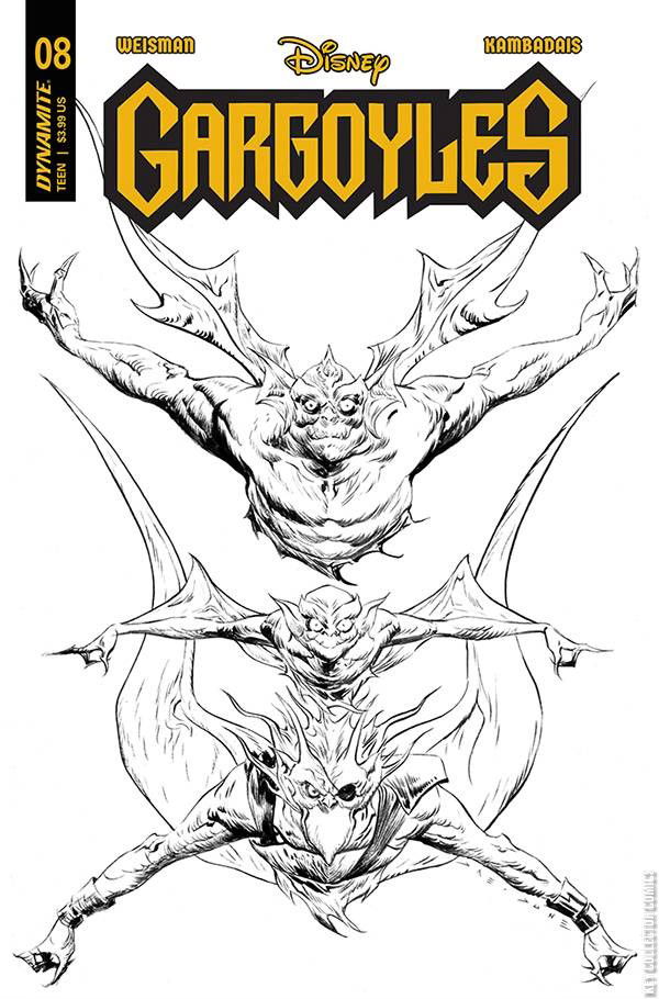 Cover art for Gargoyles #8 