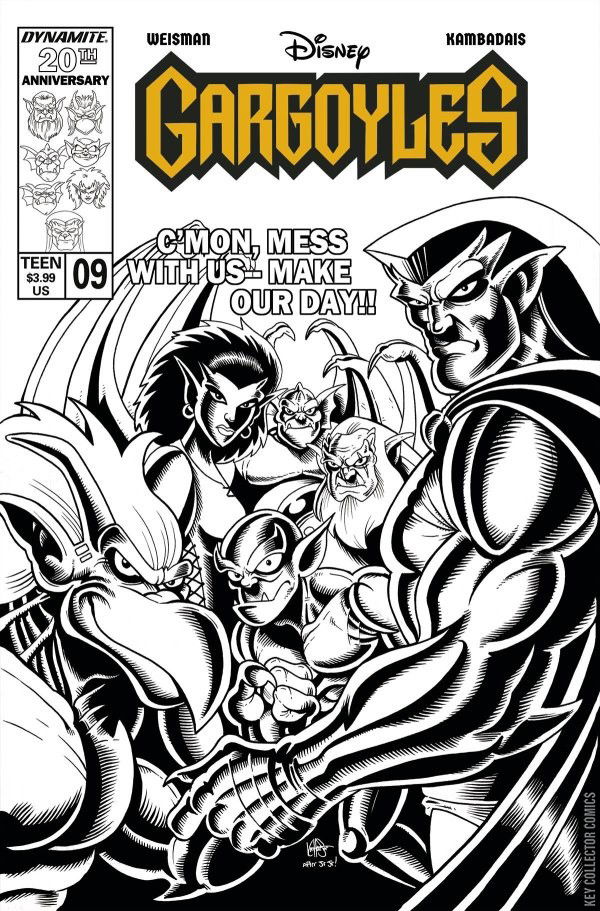 Cover art for Gargoyles #9 