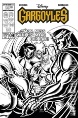 Variant Cover for Gargoyles #9