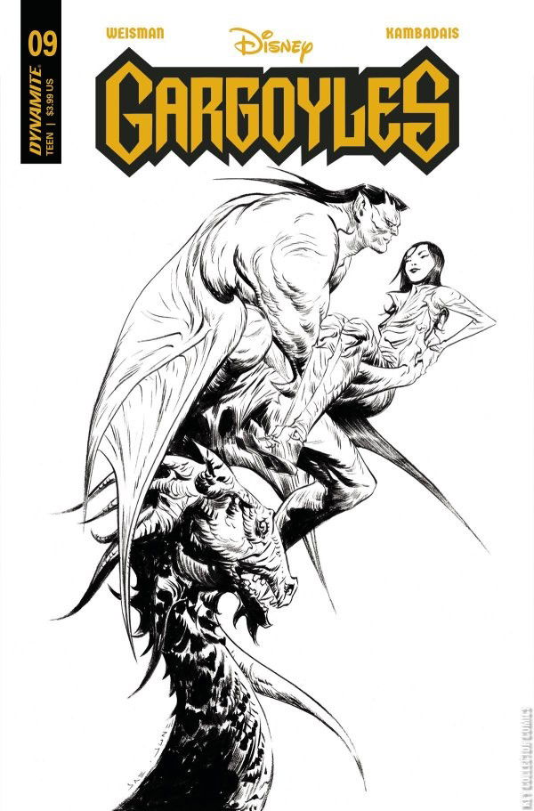 Cover art for Gargoyles #9 