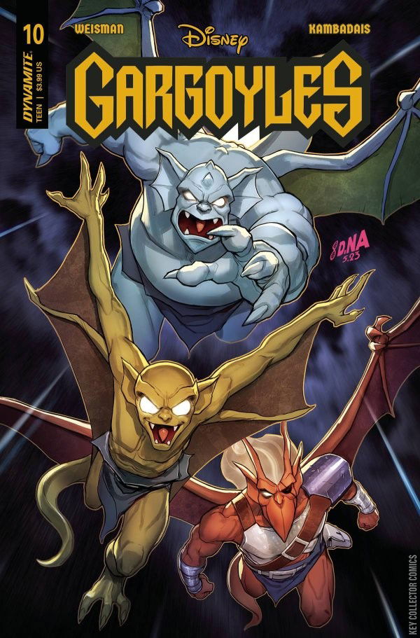 Cover art for Gargoyles #10