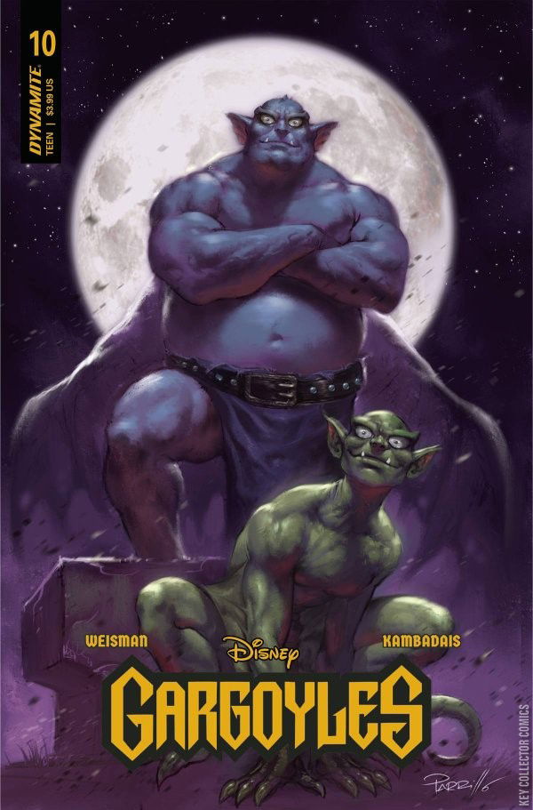 Variant Cover for Gargoyles #10