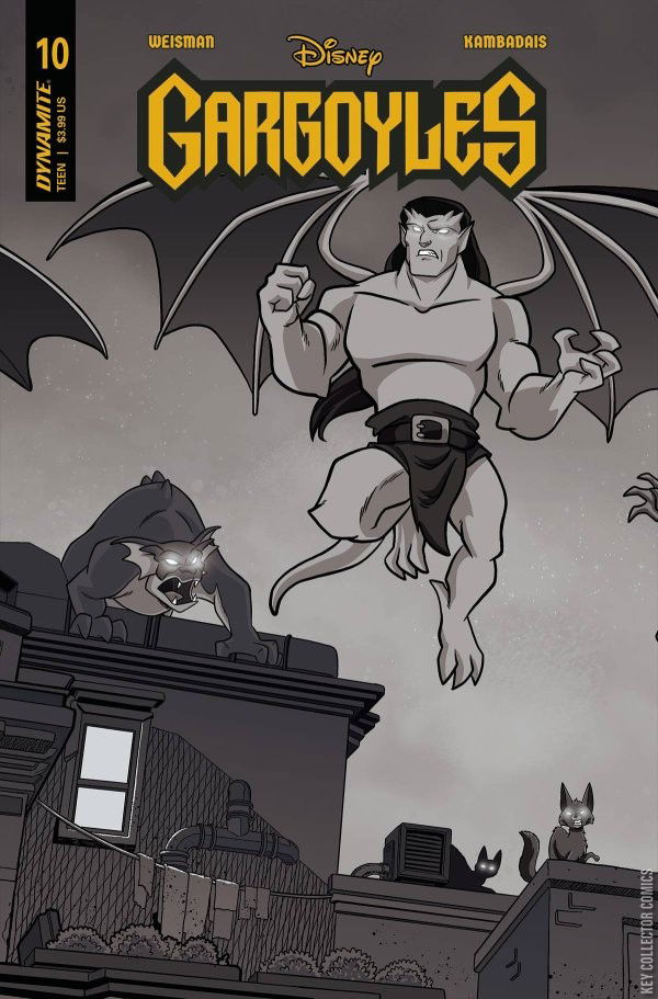 Variant Cover for Gargoyles #10