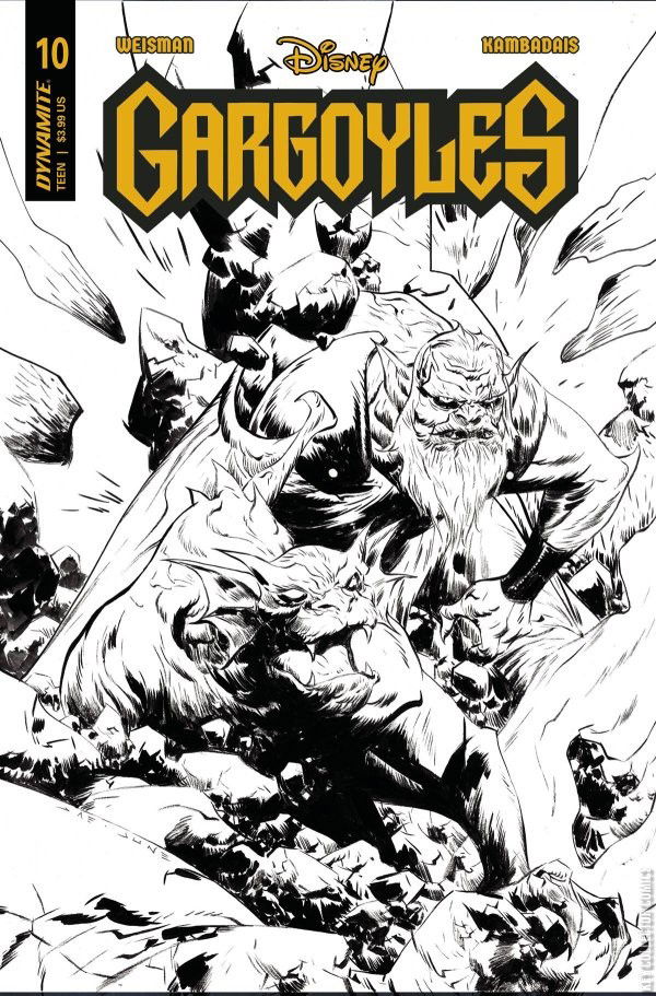 Variant Cover for Gargoyles #10