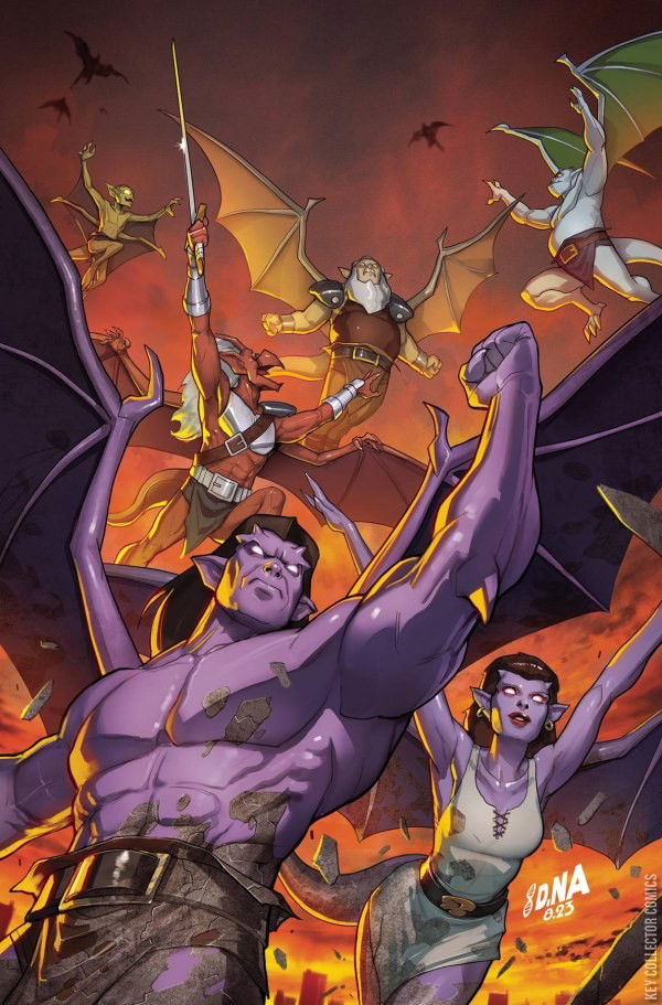 Cover art for Gargoyles #12 