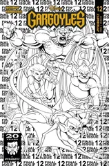Variant Cover for Gargoyles #12