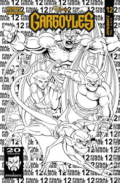 Variant Cover for Gargoyles #12