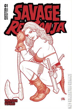 Variant Cover for Savage Red Sonja #1