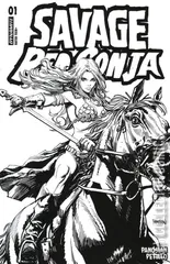 Variant Cover for Savage Red Sonja #1