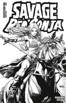 Variant Cover for Savage Red Sonja #1