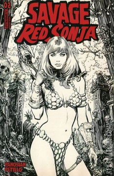 Variant Cover for Savage Red Sonja #2