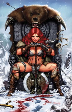 Variant Cover for Savage Red Sonja #3