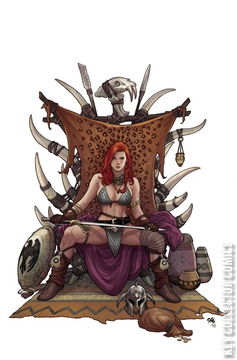 Variant Cover for Savage Red Sonja #4
