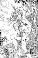 Variant Cover for Sheena: Queen of the Jungle #2