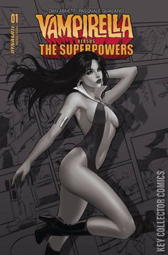 Variant Cover for Vampirella vs. Superpowers #1