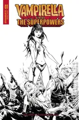 Cover for Vampirella vs. Superpowers #1