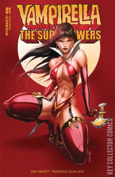 Variant Cover for Vampirella vs. Superpowers #1
