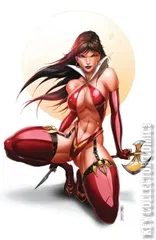Cover for Vampirella vs. Superpowers #1