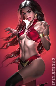 Variant Cover for Vampirella vs. Superpowers #1