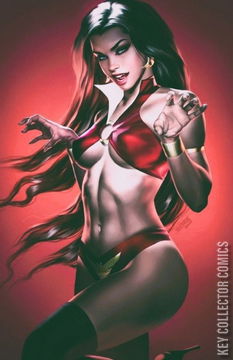 Variant Cover for Vampirella vs. Superpowers #1