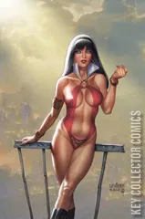 Variant Cover for Vampirella vs. Superpowers #2