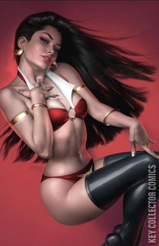 Variant Cover for Vampirella vs. Superpowers #2