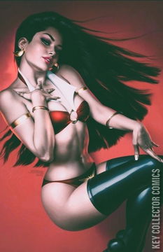 Variant Cover for Vampirella vs. Superpowers #2