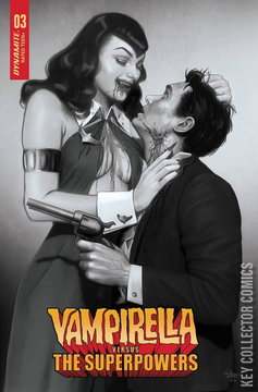 Variant Cover for Vampirella vs. Superpowers #3