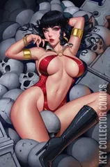 Variant Cover for Vampirella vs. Superpowers #5
