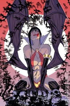 Variant Cover for Vampirella vs. Superpowers #6