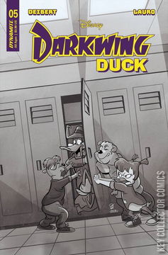 Variant Cover for Darkwing Duck #5