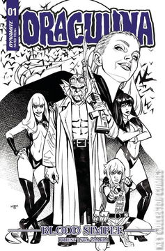 Variant Cover for Draculina: Blood Simple #1