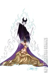 Variant Cover for Disney Villains: Maleficent #2