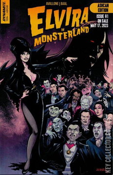Variant Cover for Elvira in Monsterland #1