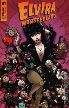 Variant Cover for Elvira in Monsterland #1